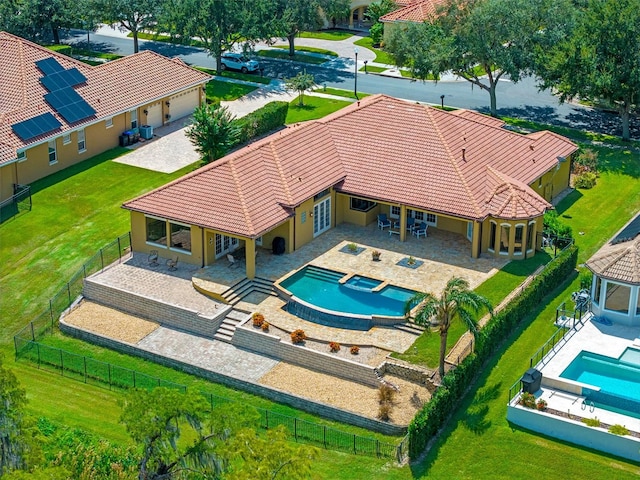 bird's eye view