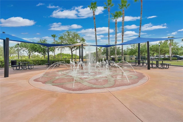 view of home's community with a patio