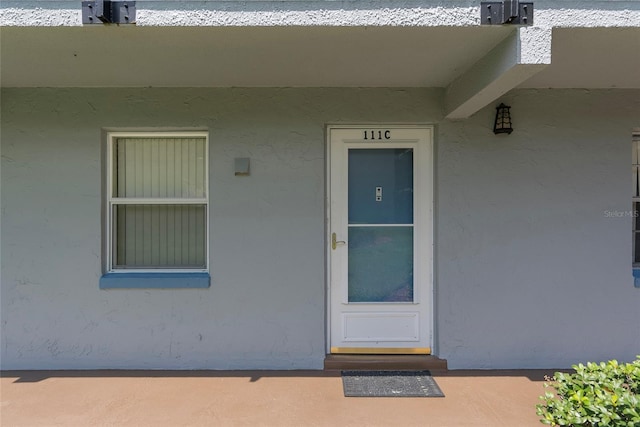 view of property entrance