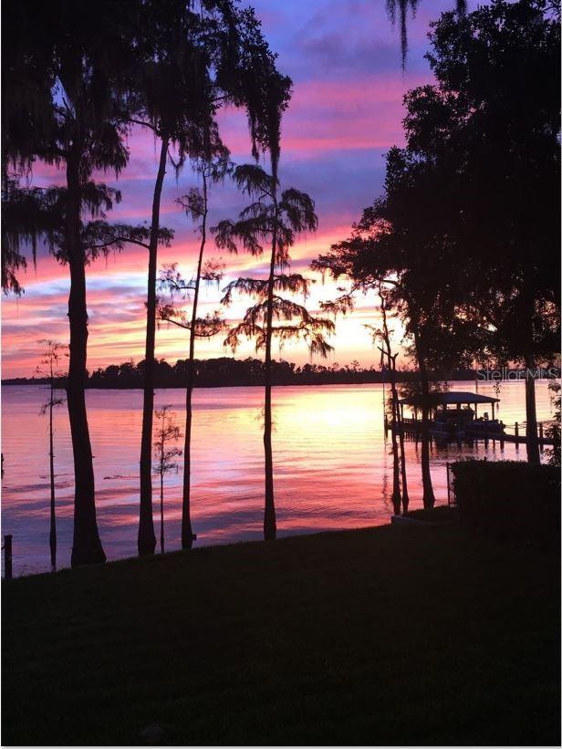 water view featuring a boat dock