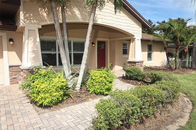 view of property entrance