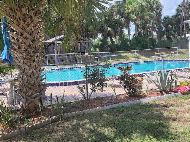 view of swimming pool