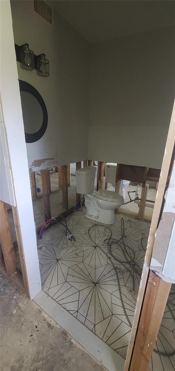 bathroom with toilet