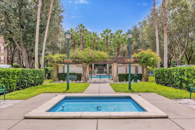 view of swimming pool