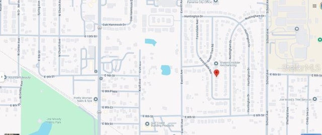 810 Forestdale Ave, Panama City, FL 32401 - map of property location