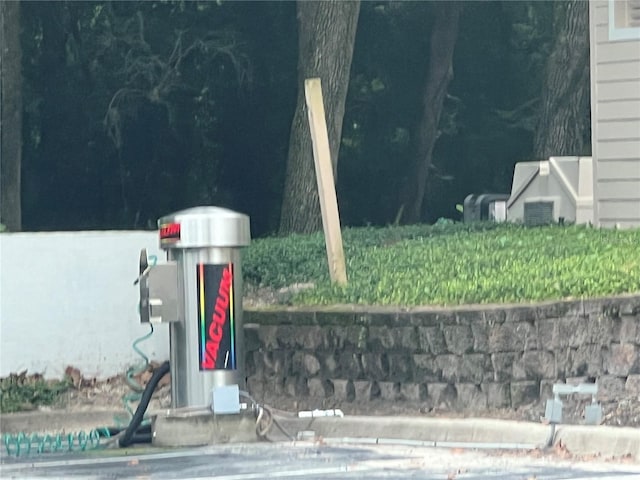 view of road with curbs