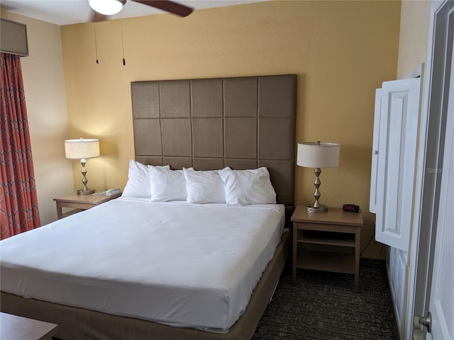 12527 Floridays Resort Dr Unit 510E, Orlando, FL 32821 - bedroom featuring ceiling fan