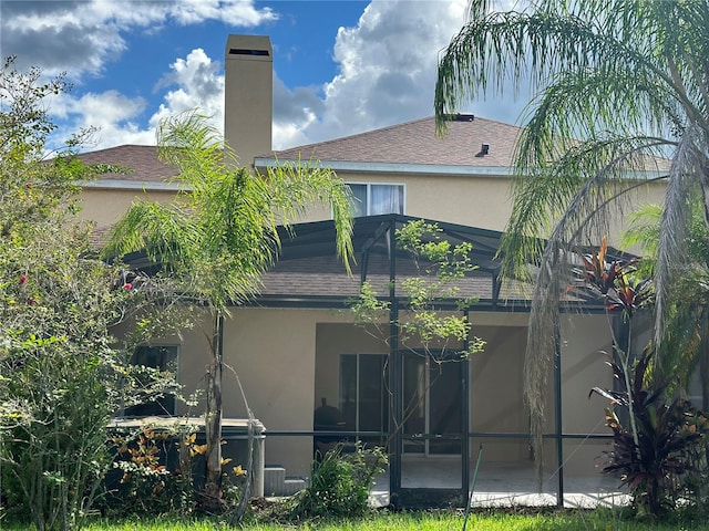 view of rear view of property