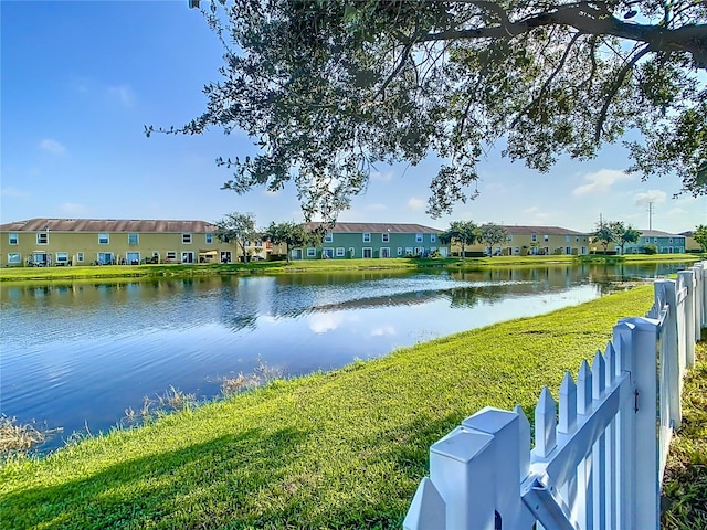 property view of water