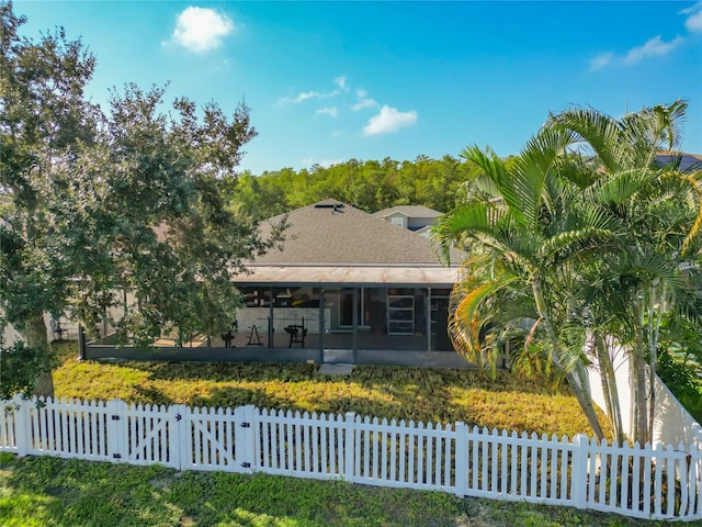 view of front of house