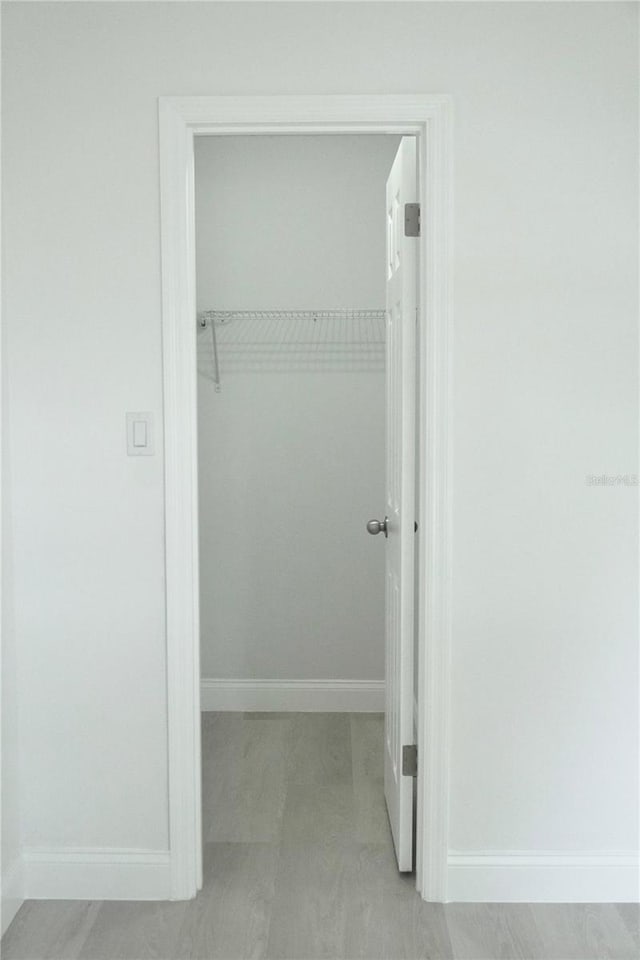 view of closet