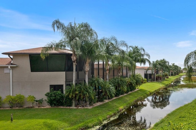property view of water