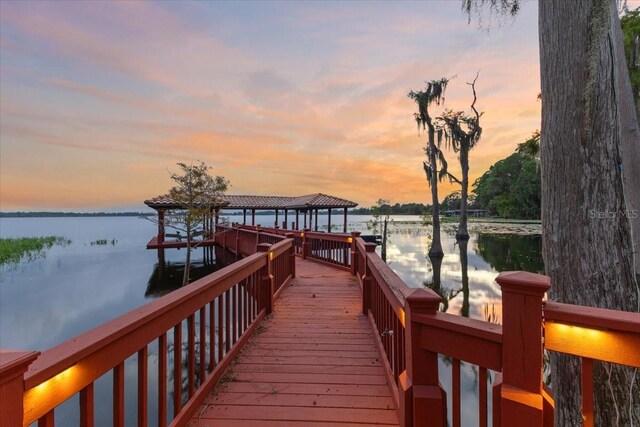 9164 Point Cypress Dr, Orlando, FL 32836 - dock featuring a water view