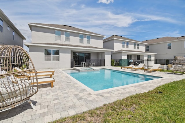 exterior space with a patio area