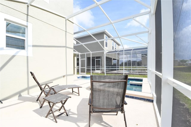 sunroom / solarium featuring plenty of natural light