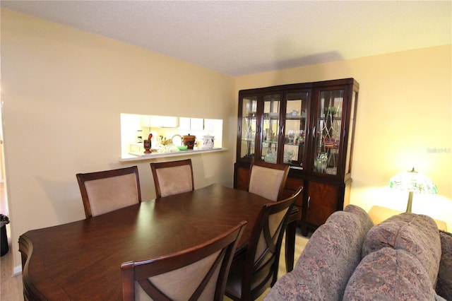 view of dining room