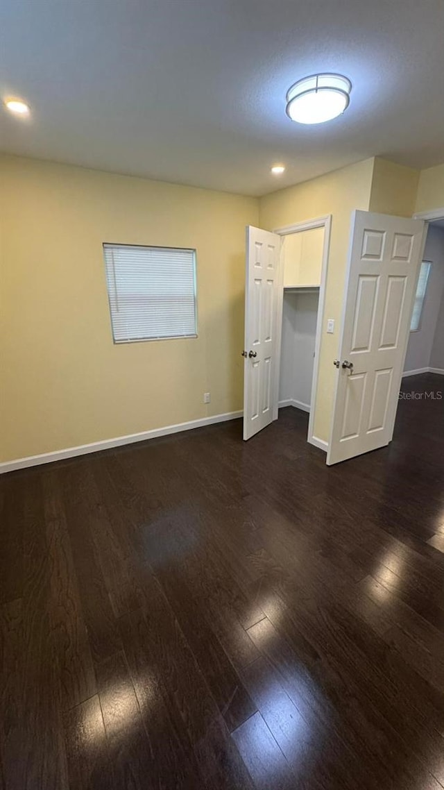 1517 S Campbell St, Perry, FL 32348 - spare room featuring dark wood finished floors and recessed lighting