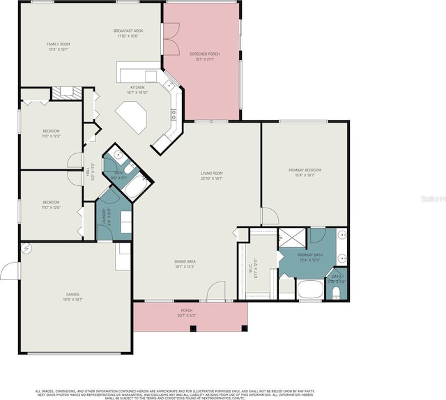 4609 Indian River Dr, Cocoa, FL 32927 - floor plan