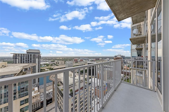 155 S Court Ave Unit 2710, Orlando, FL 32801 - balcony with a city view