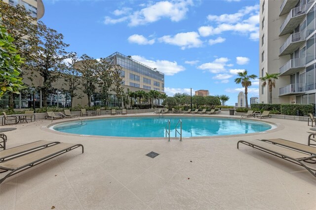 155 S Court Ave Unit 2710, Orlando, FL 32801 - community pool featuring a patio area