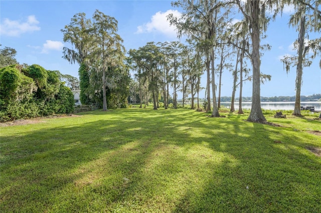 5625 Chipola Cir, Orlando, FL 32839 - view of grassy yard with a water view