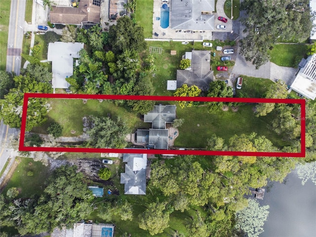 5625 Chipola Cir, Orlando, FL 32839 - aerial view of property and surrounding area with property boundaries highlighted