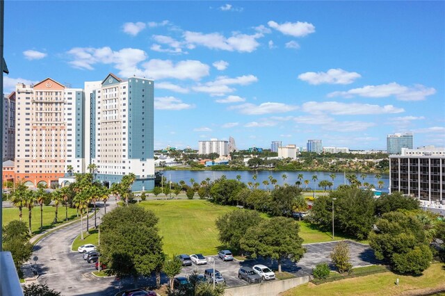 property view of water