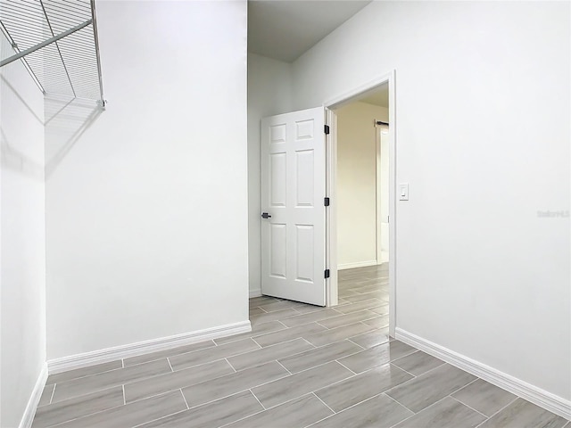 interior space featuring light wood-type flooring