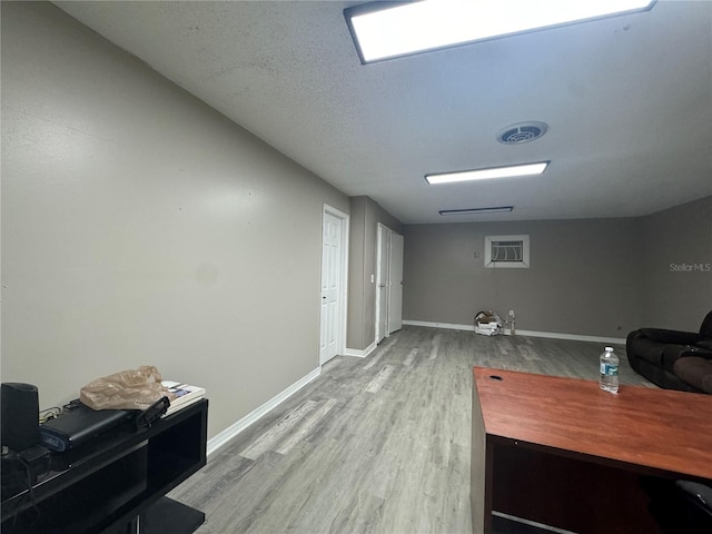 interior space featuring hardwood / wood-style flooring