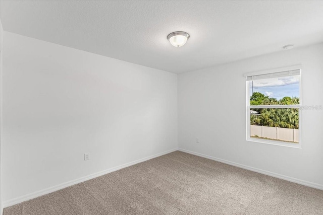 empty room featuring carpet floors