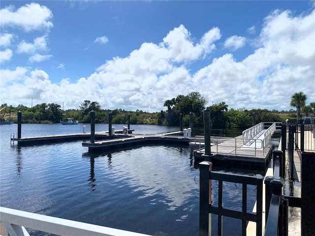 11 Rio Vista Dr, Palm Coast, FL 32137 - dock area with a water view
