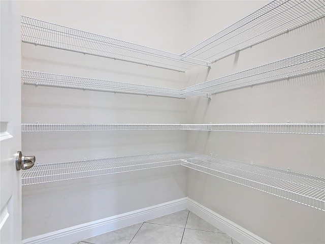 view of pantry