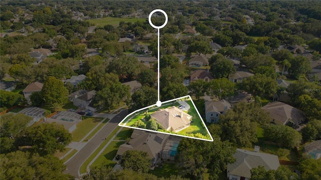 1434 Hidden Meadow Way, Apopka, FL 32712 - aerial view with a residential view