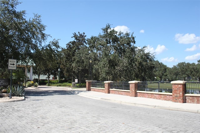 view of street