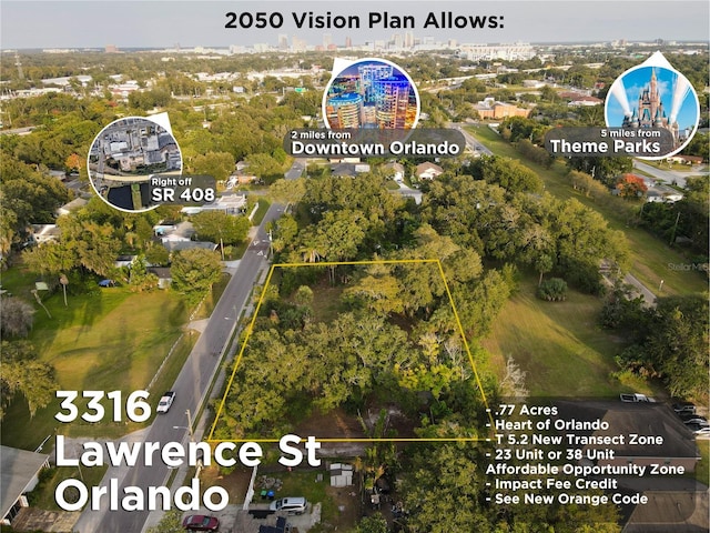 3316 Lawrence St, Orlando FL, 32805 land for sale