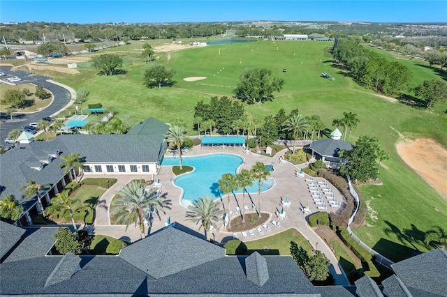 2366 Prairie Dunes, Clermont, FL 34711 - aerial view with view of golf course