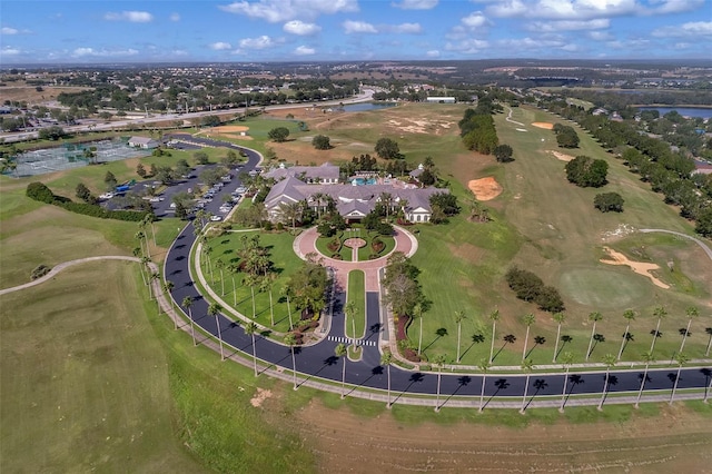 2366 Prairie Dunes, Clermont, FL 34711 - drone / aerial view with view of golf course and a water view