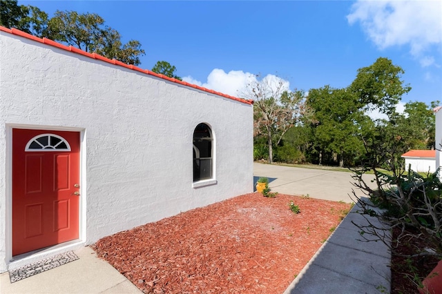 exterior space featuring a patio