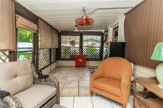 sunroom with a wealth of natural light