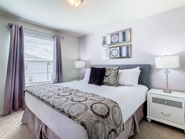 bedroom featuring carpet floors