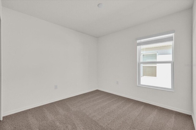 unfurnished room with carpet