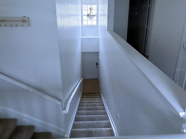 view of stairs