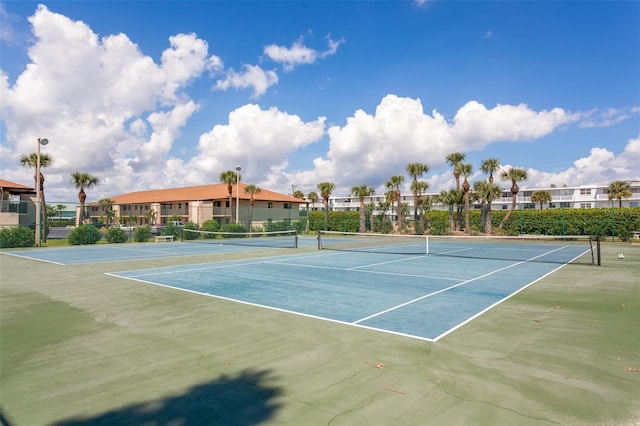 view of sport court