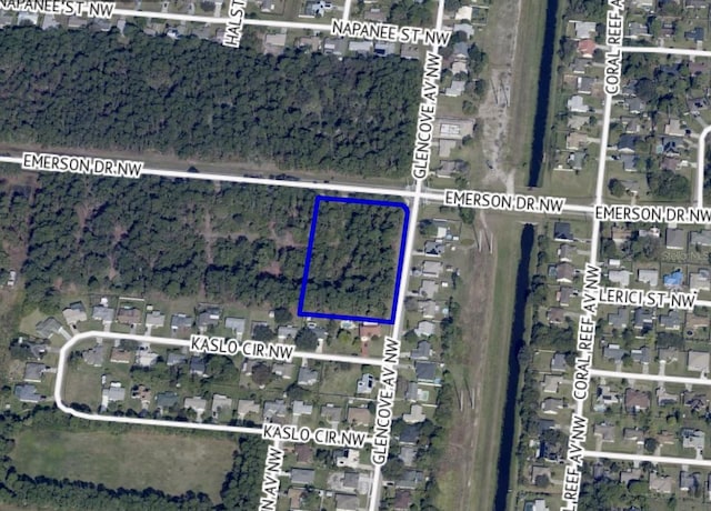 1348 Glencove Ave NW, Palm Bay FL, 32907 land for sale