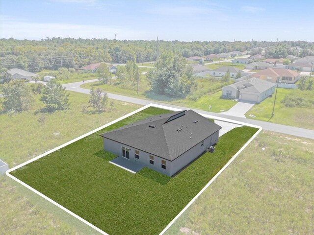 4683 SW 136th St, Ocala, FL 34473 - aerial overview of property's location with property parcel outlined