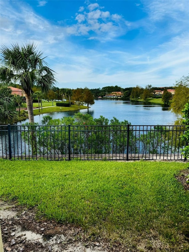 property view of water