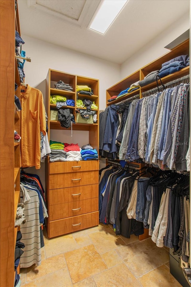 view of spacious closet