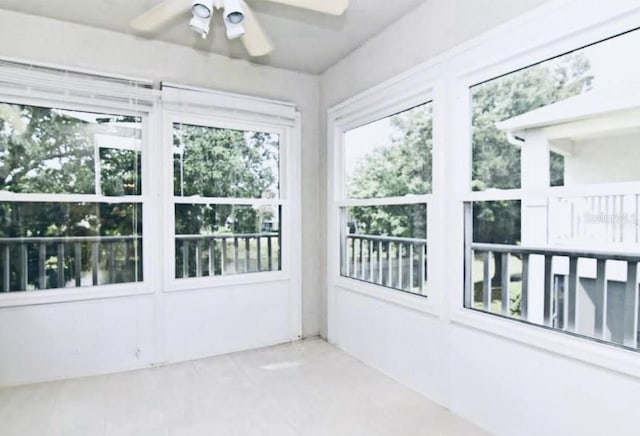 570 Cranes Way Unit 248, Altamonte Springs, FL 32701 - unfurnished sunroom with tile patterned floors