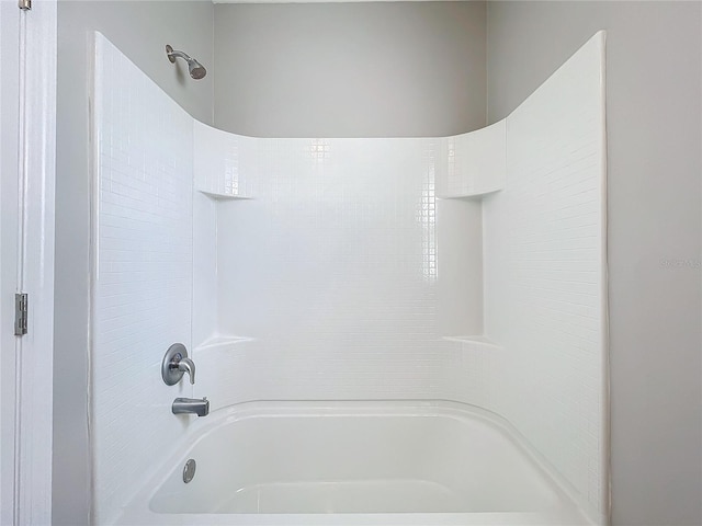 bathroom with shower / bath combination