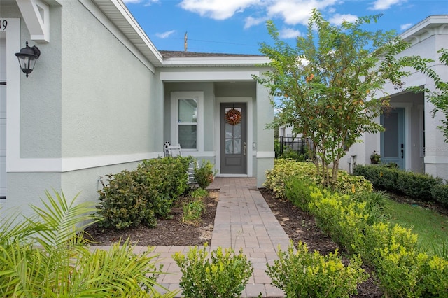 view of entrance to property